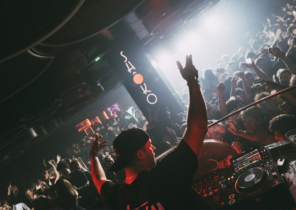 Shoko Barcelona nightclub beach party