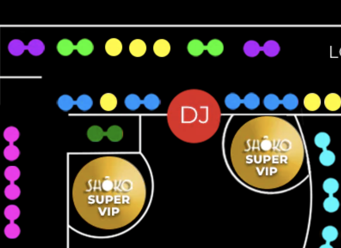 Booking vip price 700€ shoko
